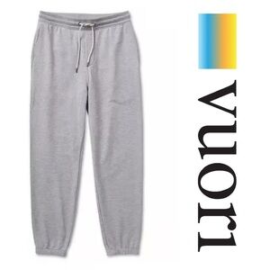 NWT | Vuori | Austin Sweatpant | Light Heather Grey | XL